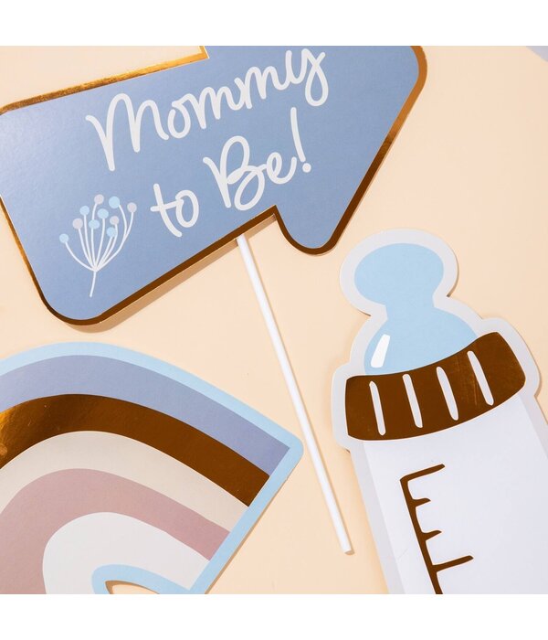 Photobooth Set Blooming Baby Boy (10st)