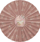 Honeycomb Waaier Blooming Baby Girl (3st)