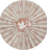 Honeycomb Waaier Blooming Baby Girl (3st)