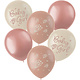 Ballonnen Blooming Baby Girl (6st)
