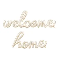 Welcome Home Folieballon Cappuccino (258cm)