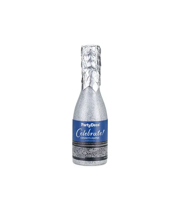 Champagne Confetti Kanon Zilver 20,5cm