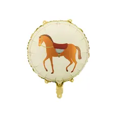 Ronde Folieballon Paard Jumper 45cm