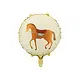 Ronde Folieballon Paard Jumper 45cm