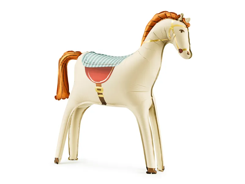 Paard Folieballon Staand Fajen 68,5cm afbeelding