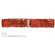 Riem pailletten rood