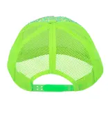 Neon Groene Dollar Pet met Strass
