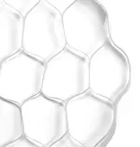 Stervormig Ballon Frame Transparant (63x68cm)