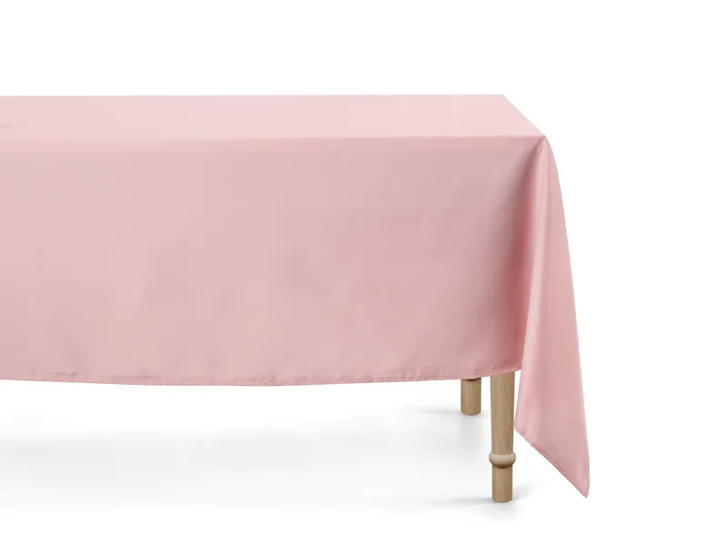 Tafelkleed Stof Dusty Pink (180x300cm) afbeelding