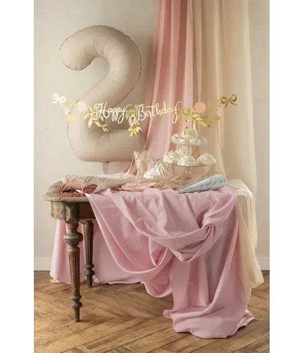 Tafelkleed Stof Dusty Pink (180x300cm)