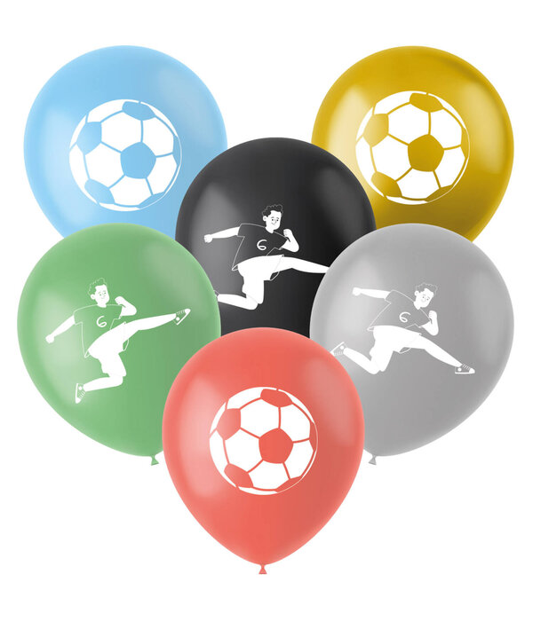 Fantastic Voetbal Latexballonnen (6st)