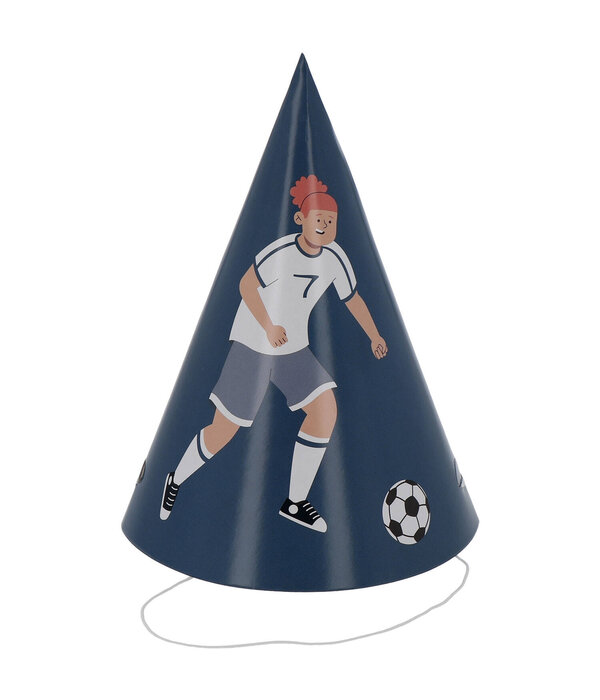 Fantastic Voetbal Feesthoedjes (6st)