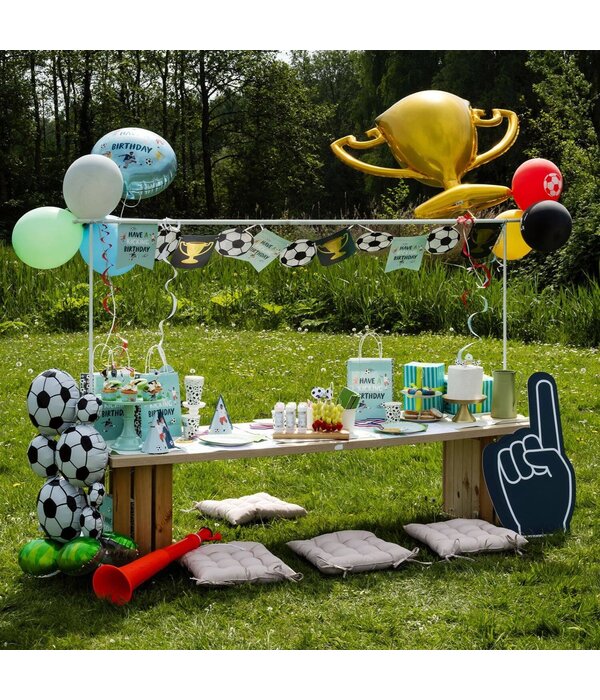 Fantastic Voetbal Vaandel Vlaggenlijn Birthday (6m)