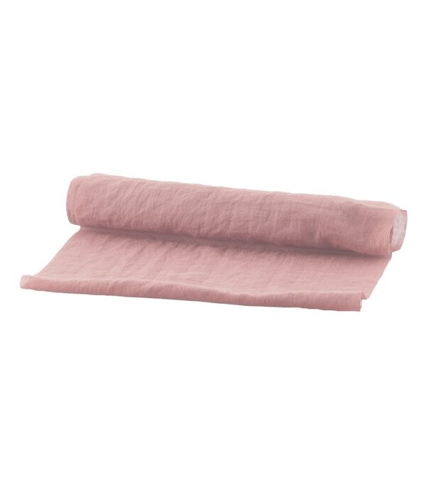 Oud Roze Tafel Loper (28cmx3m)