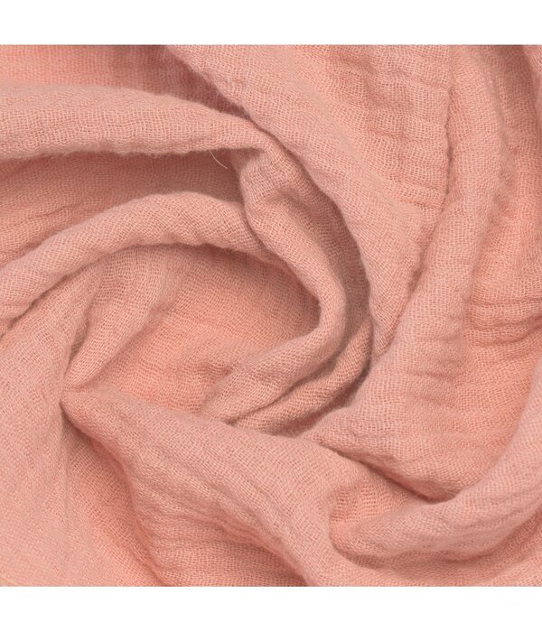 Perzik Wafelkatoenen Tafelloper (3m)