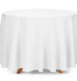 Rond Tafelkleed Wit - 280cm