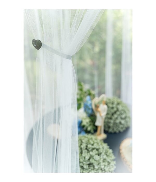 Bruiloft Klamboe Tule Wit (100x230cm)