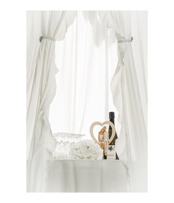 Bruiloft Receptie Ontvangstluifel Met Franjes