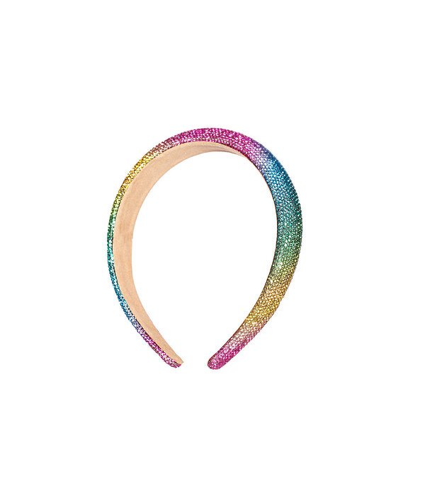Haarband Regenboog Strass