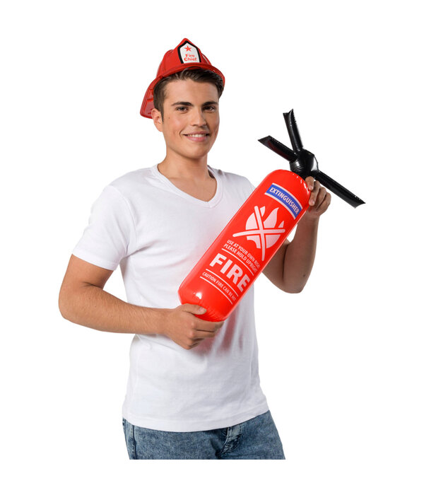 Opblaasbare Brandweer Blusser (60cm)