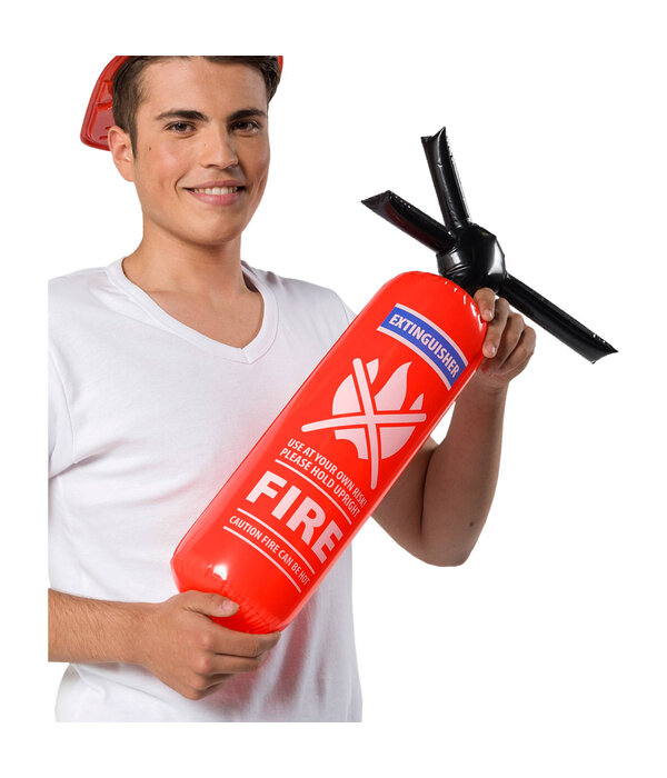 Opblaasbare Brandweer Blusser (60cm)