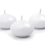Drijvende Kaarsen Wit (50st)