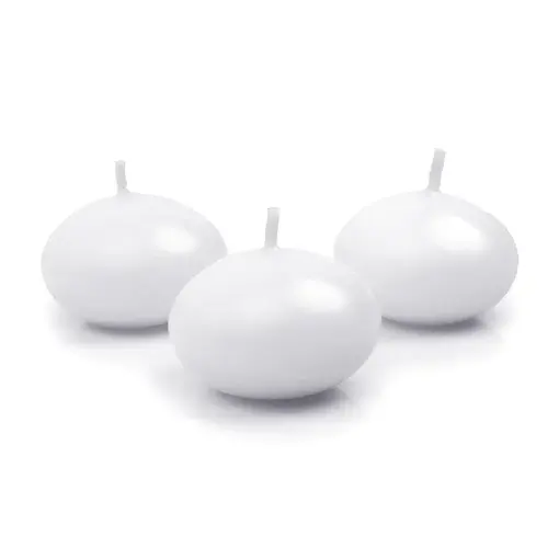 Drijvende Kaarsen Wit (50st)