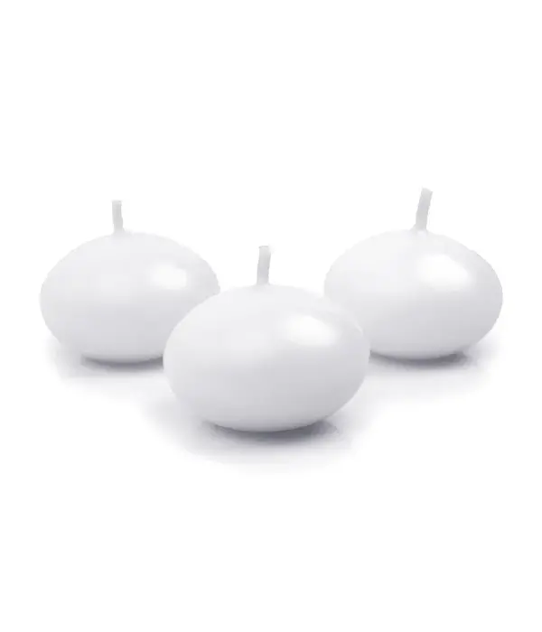 Drijvende Kaarsen Wit (50st)