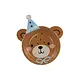 Teddybeer Bordjes 21x23cm (6st)