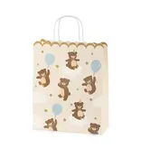 Cadeautas Teddybeertjes Cream