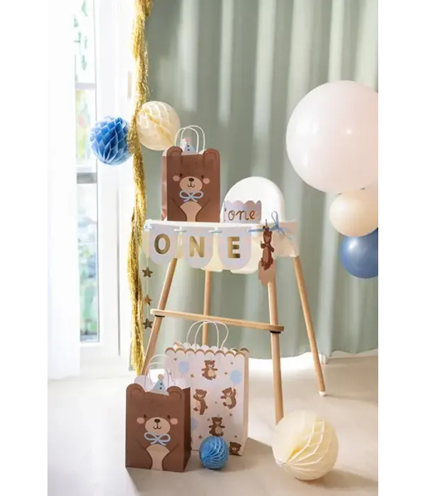 Cadeautas Teddybeer Bruin