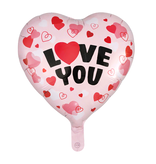 Love You Folieballon Hartjes (46cm)