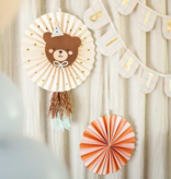 Decoratieve Rozetten Beer (2st)