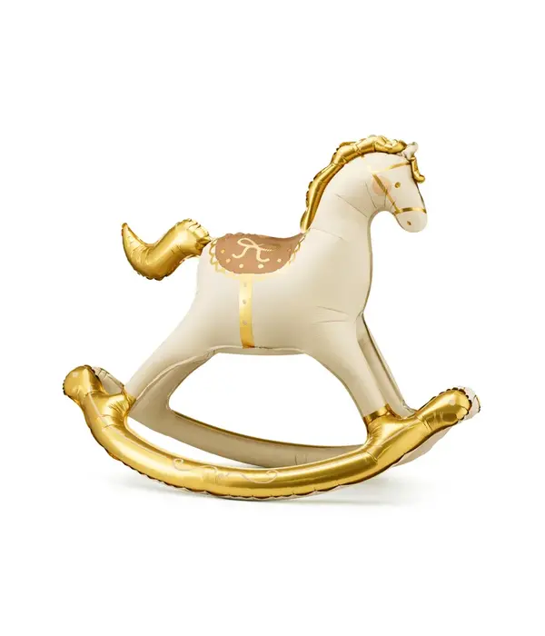 Folieballon Hobbelpaard (106x86cm)
