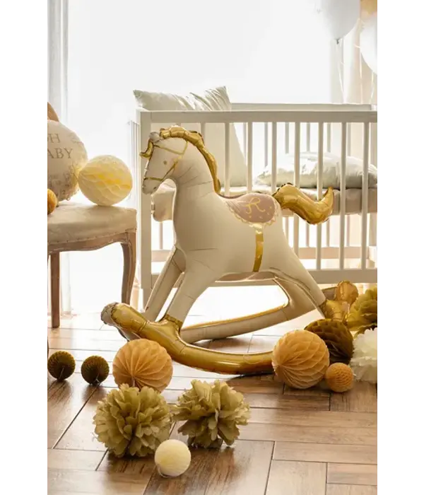 Folieballon Hobbelpaard (106x86cm)