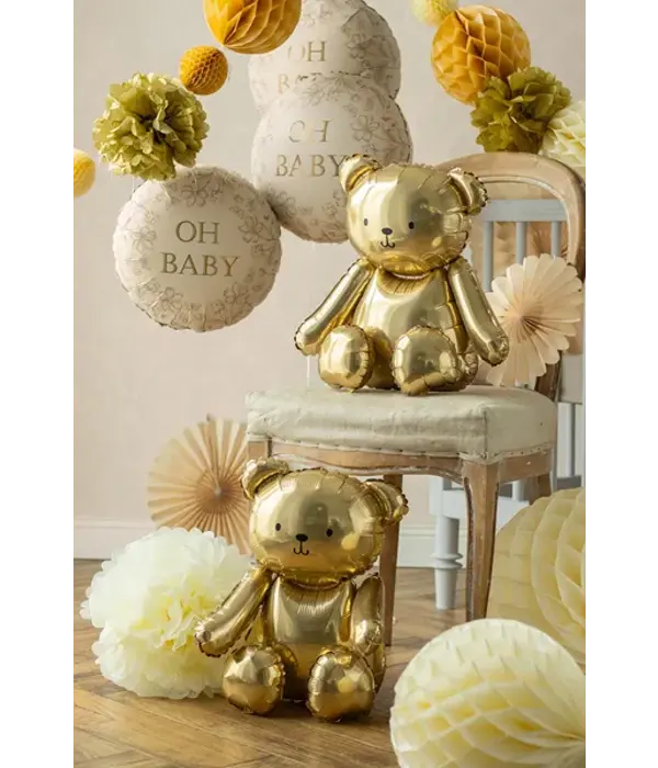 Folieballon Beer Goud (38x42)