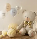 Ballonnen Welcome Baby Blauw Mix Professional (6st)