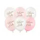 Ballonnen Welcome Baby Roze Mix Professional (6st)