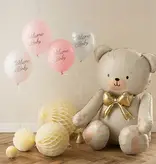 Ballonnen Welcome Baby Roze Mix Professional (6st)