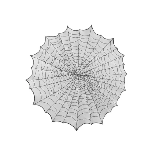 Tafelkleed Rond Spinnenweb (124cm)
