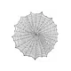 Tafelkleed Rond Spinnenweb (124cm)