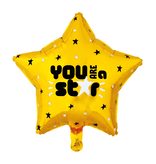 You Are A Star Folieballon Stervorm Goud (46cm)