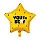 You Are A Star Folieballon Stervorm Goud (46cm)