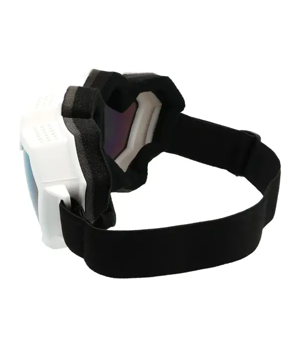 Party Skibril Hartjes Wit Festilove