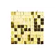 Gouden Paillettenpaneel Backdrop Vierkant (30x30cm)