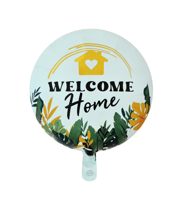 Welcome Home Folieballon Bladeren (46cm)