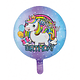 Unicorn Magical Birthday Folieballon (46cm)