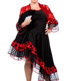 Spaanse verkleedkleding vrouw Carmen