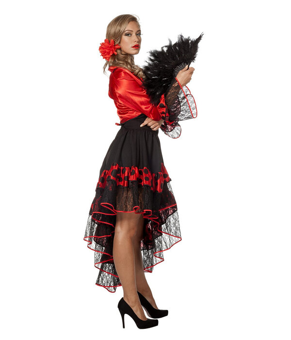Spaanse verkleedkleding vrouw Carmen