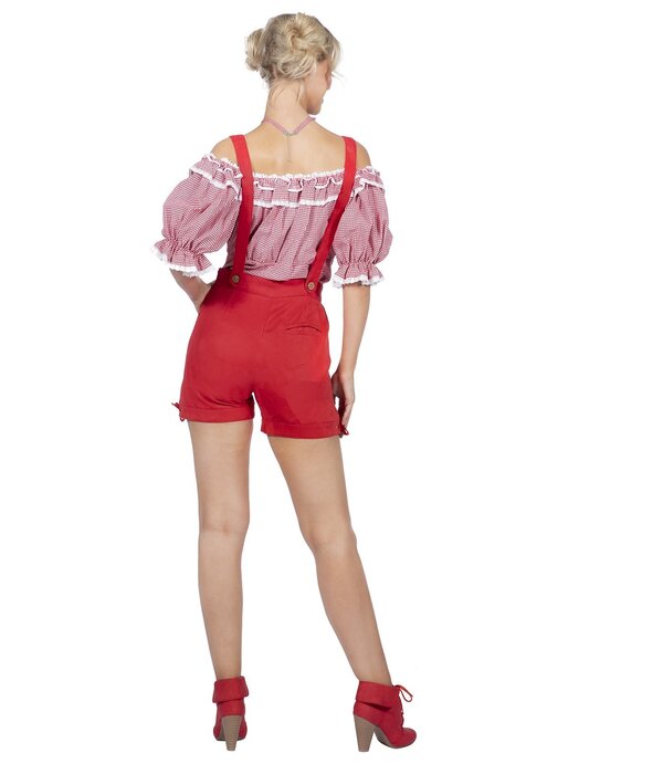 Tirolerhose de luxe rood